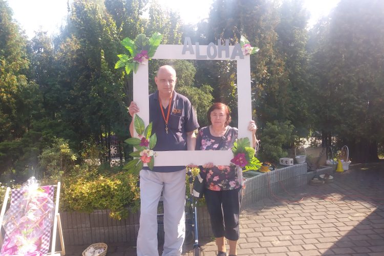 06.09.2018 Hawajskie wspomnienie lata w Domu Pomocy Społecznej „Słoneczny Dom”